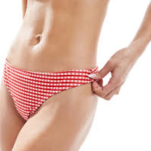 No Boundaries Other - ❤️❤️No Boundaries Red and White Bikini Bottom